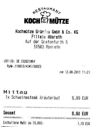 mcbl Hffner Kochmtze Restaurant